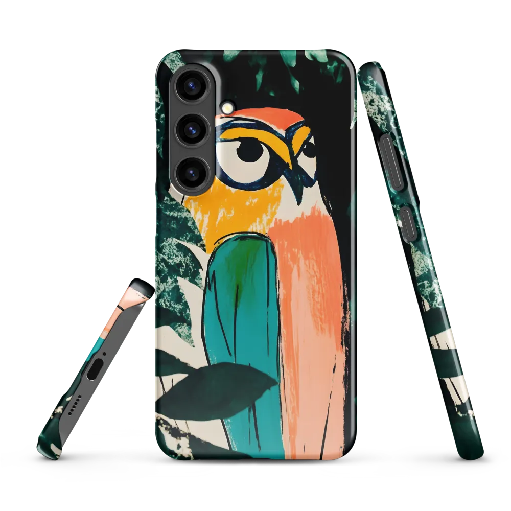 Camouflaged Majesty: The Abstract Owl