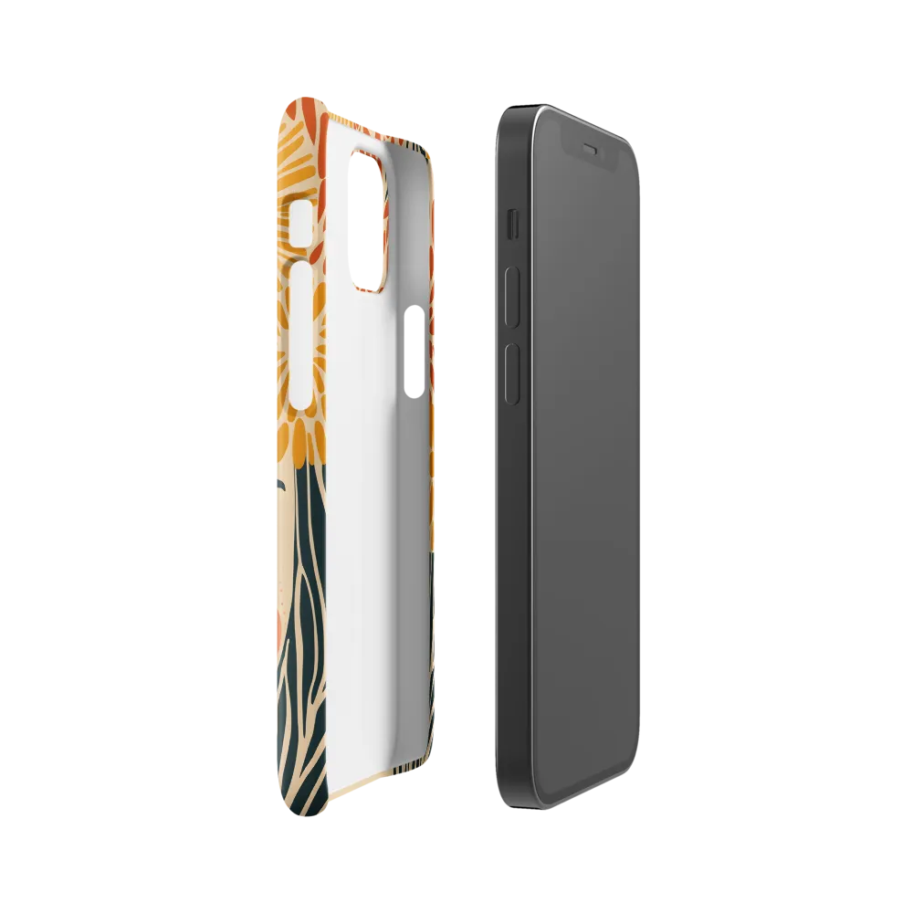 Serenity in Bloom | Phone Case |  12 Mini | Snap Case | Glossy