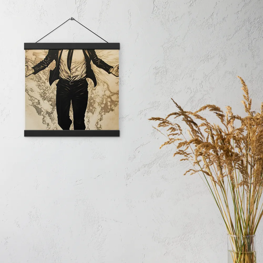 Ascendancy of the Spirit | Poster With Black Wood Hanger | 12″×12″