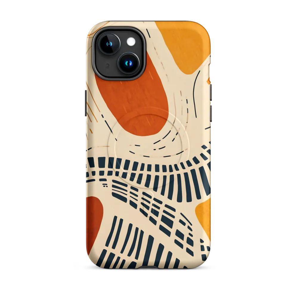 Urban Patterns in Harmony | Phone Case |  15 Plus | MagSafe® Tough Case | Matte