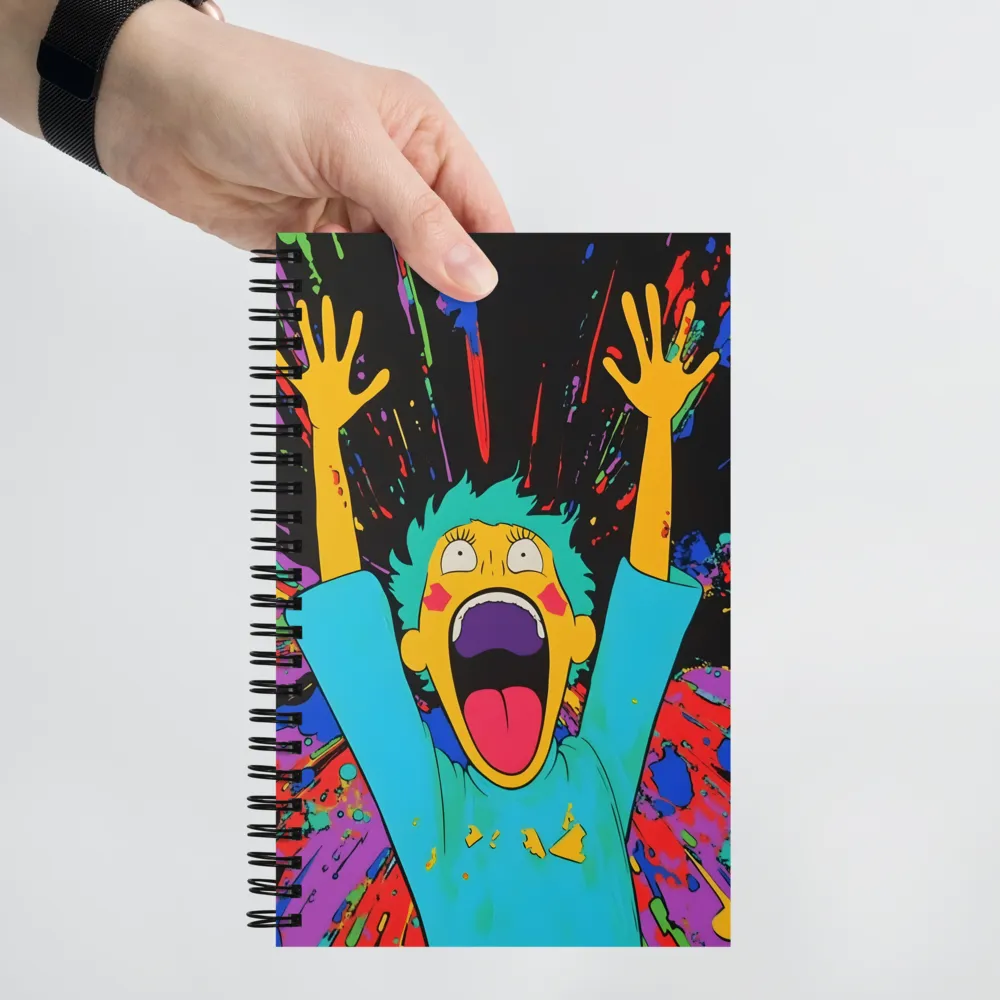 Eruption of Joy | Spiral Notebook