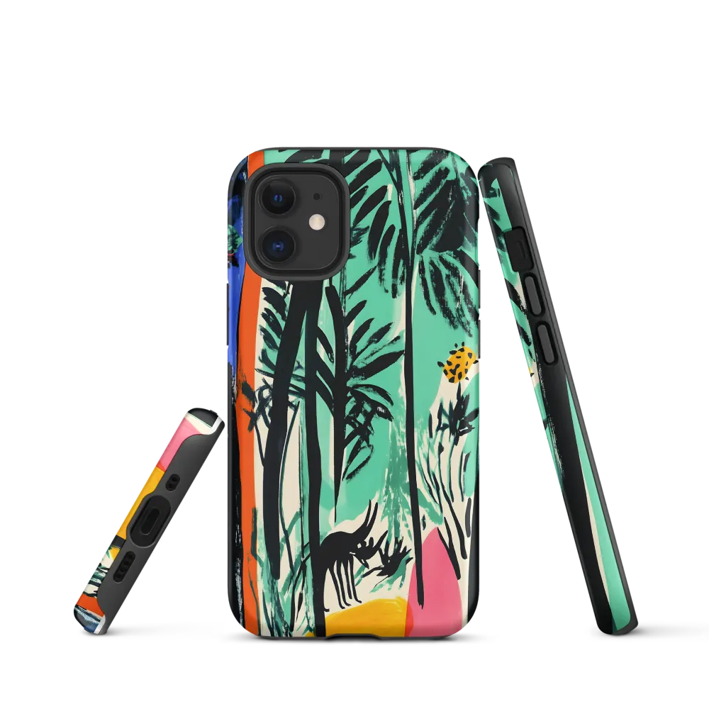 Whispers of the Jungle | Phone Case |  12 mini | Tough Case | Matte