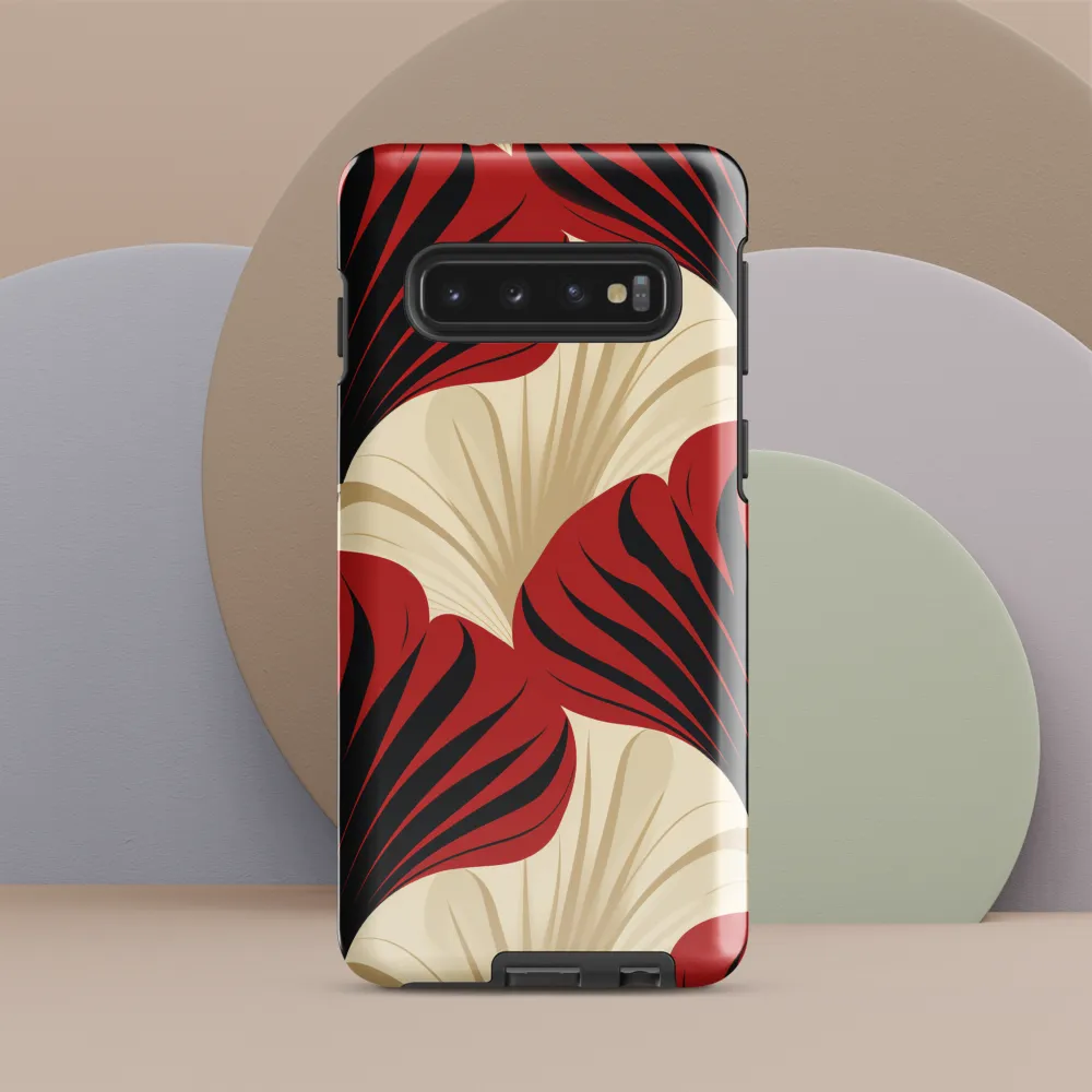Elegance in Bloom: An Art Deco Floral Reverie