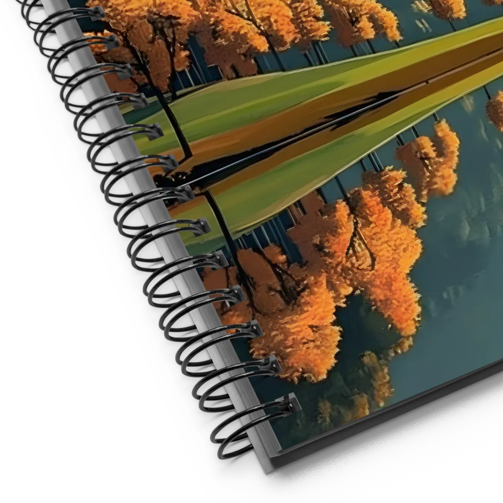 Reflections of Autumn | Spiral Notebook