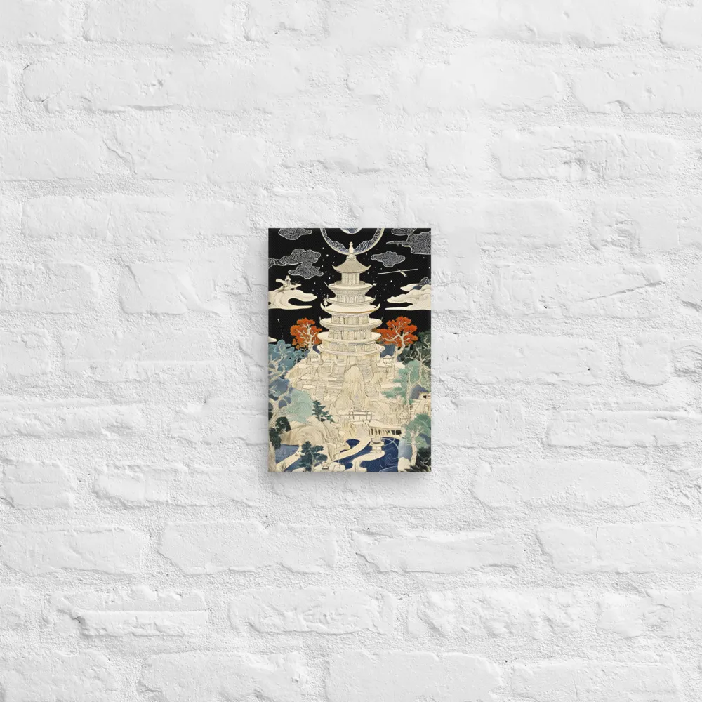 Whispers of the Pagoda | Canvas | 8″×12″
