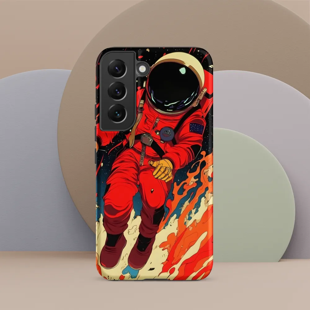 Cosmic Descent of the Astronaut