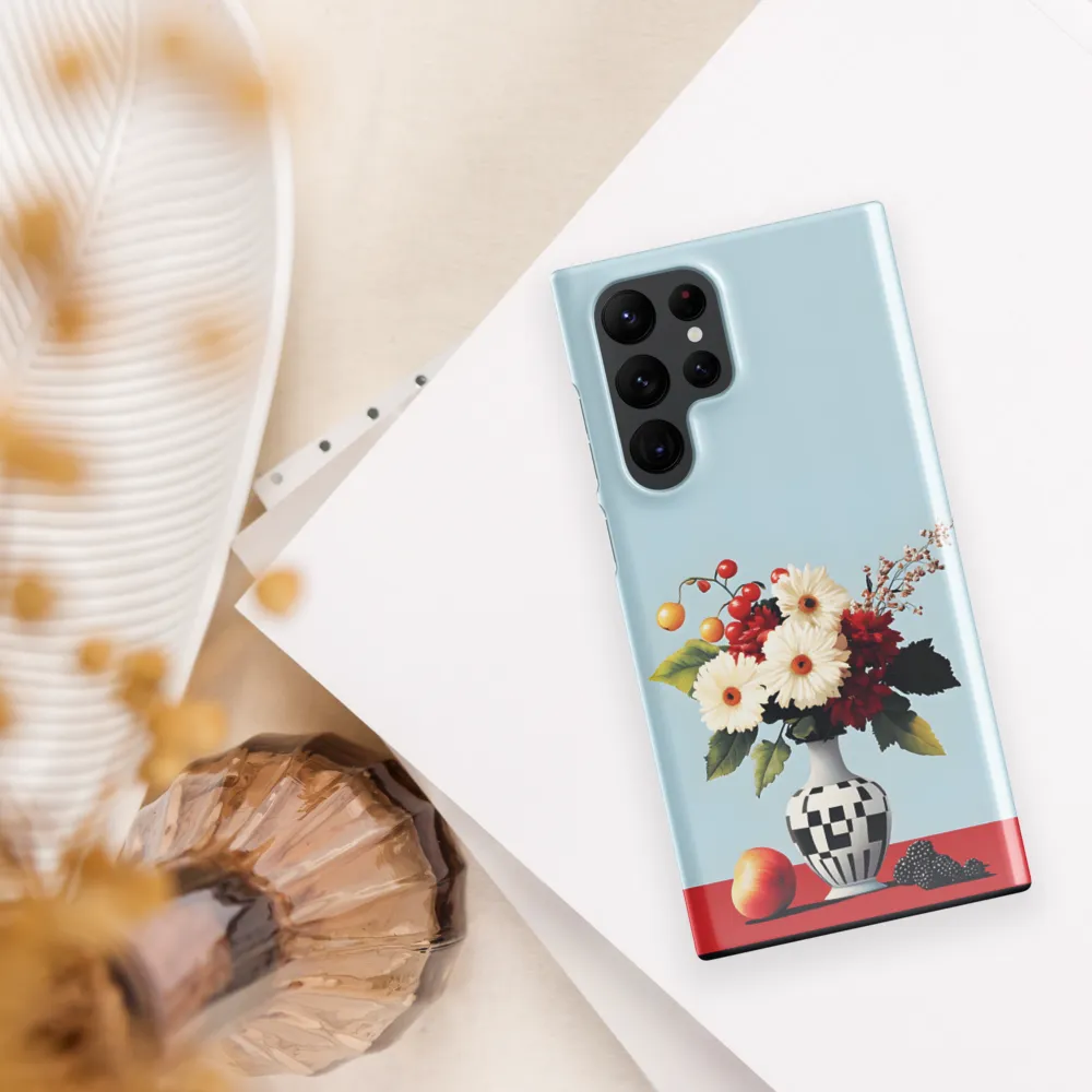 Floral Symphony: A Modern Still Life