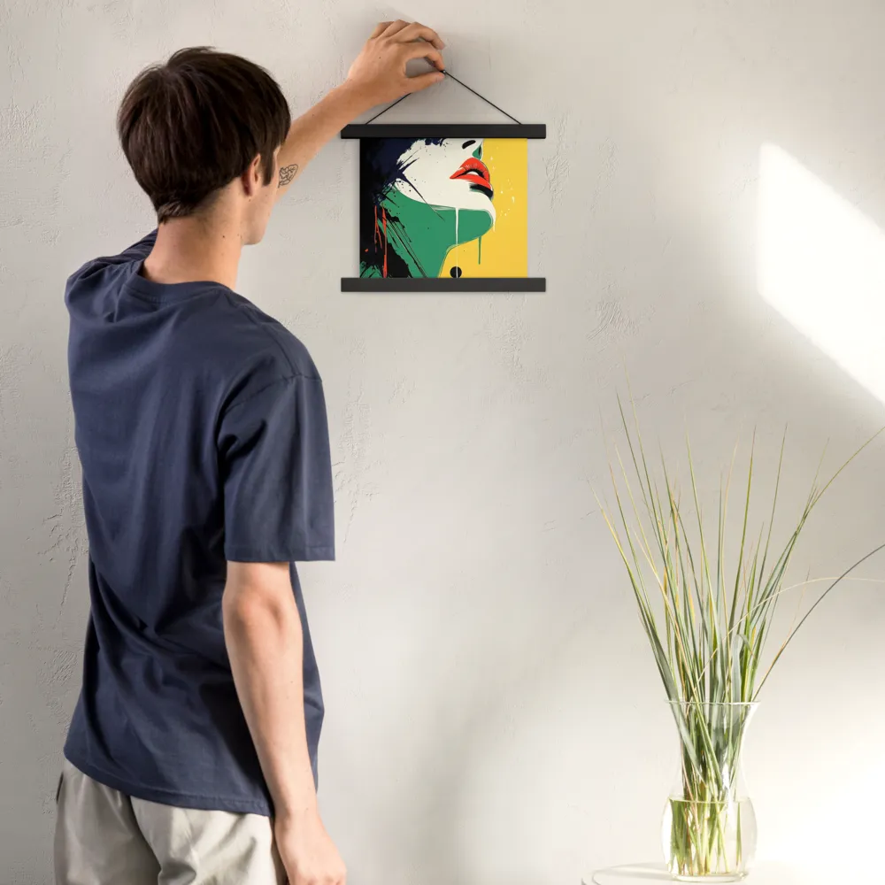 Bold Reflections: A Pop Art Portrait