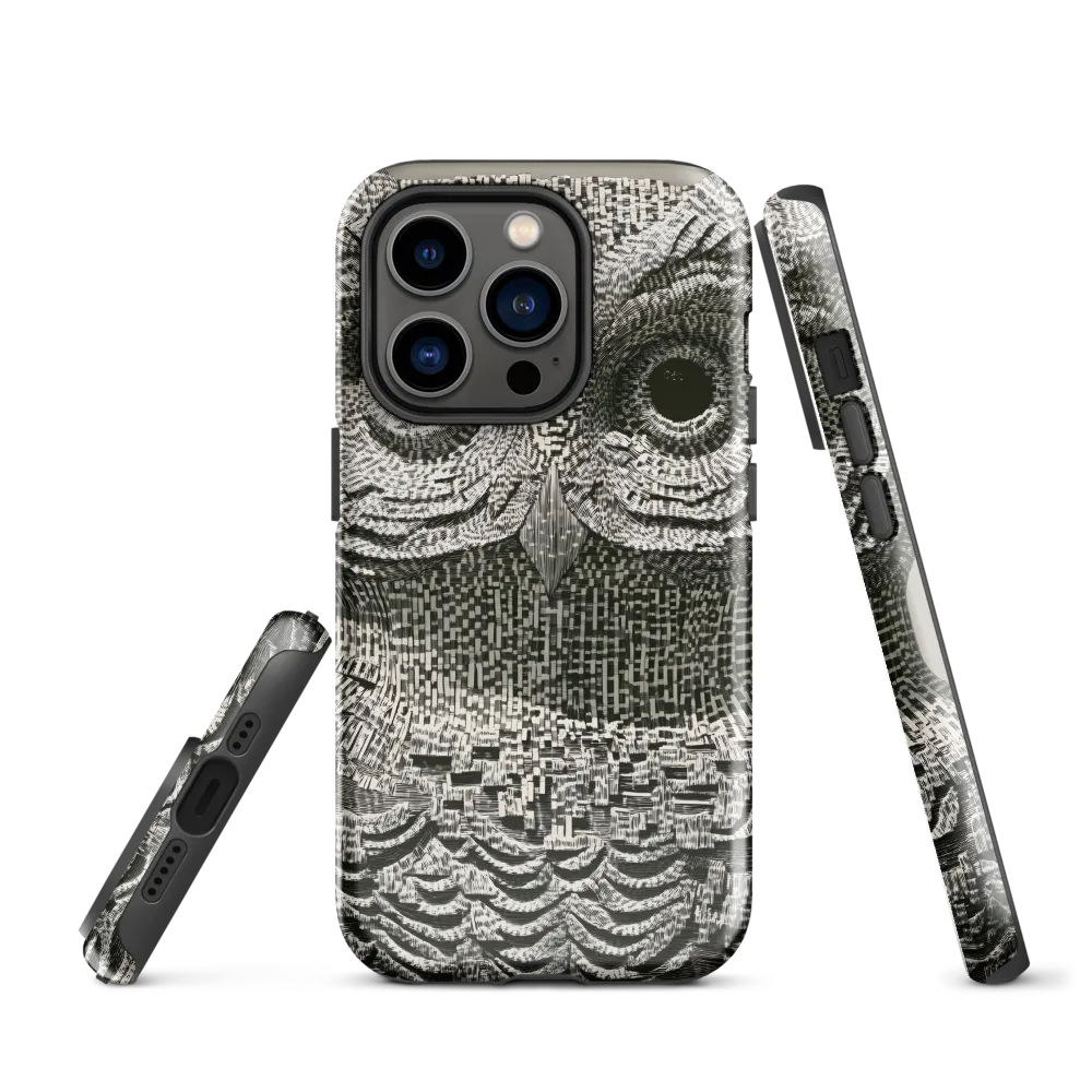 Intricate Owl of Textures