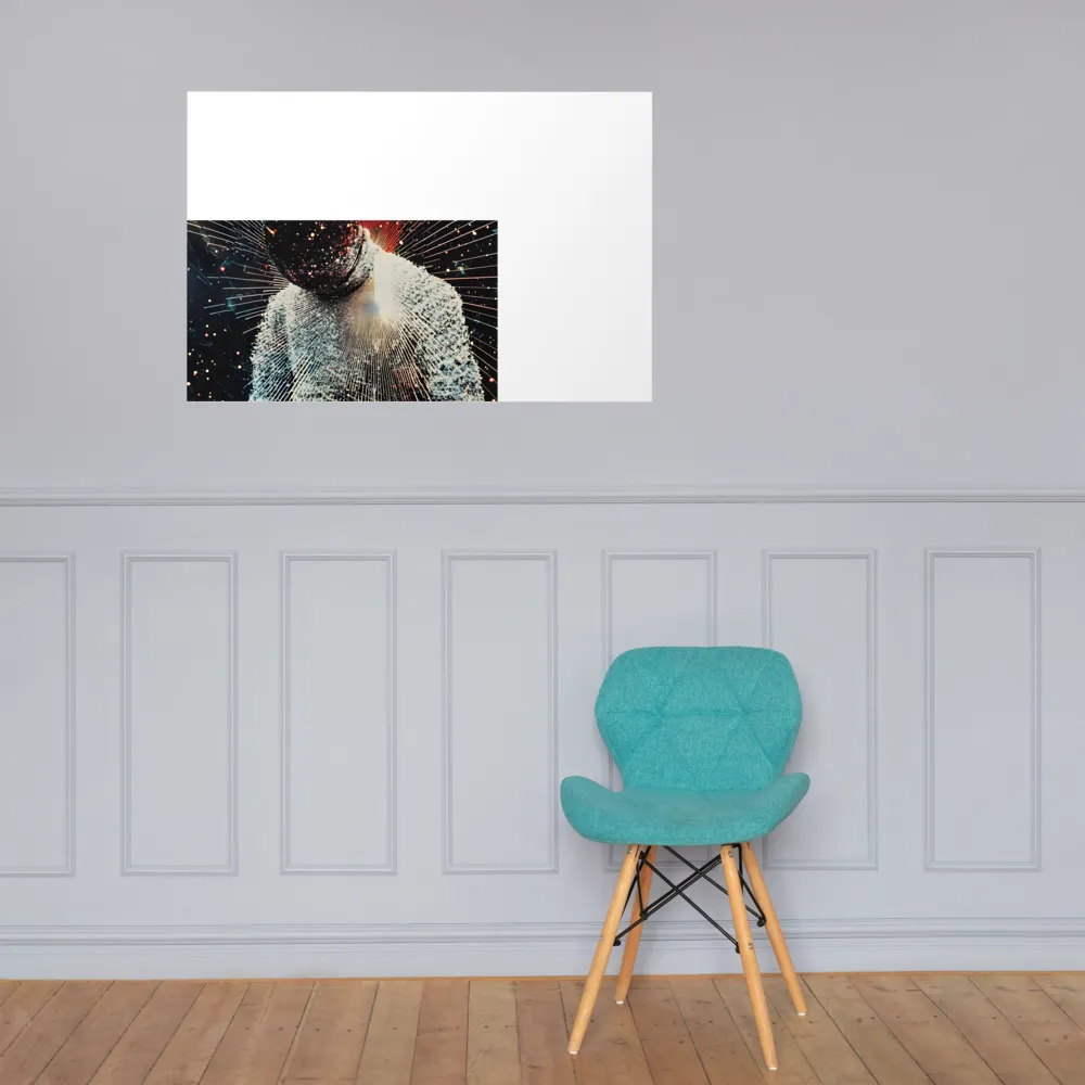 Ethereal Astronaut: A Journey Through the Cosmos | Poster | 24″×36″