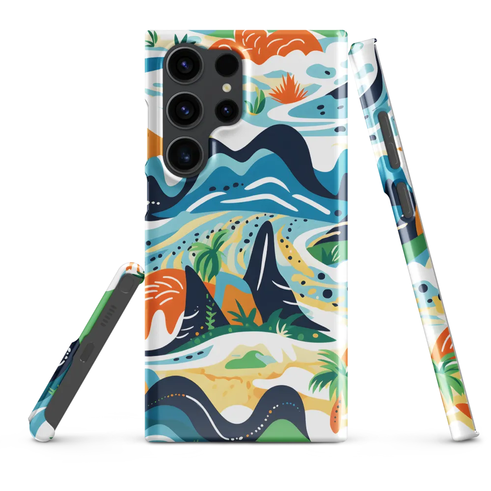 Abstract Tropical Landscape