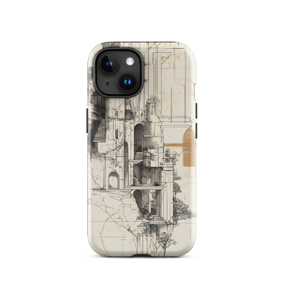 Ethereal Architectures | Phone Case |  15 | Tough Case | Glossy