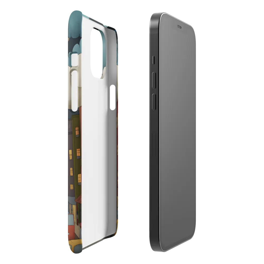 Urban Symphony: A City Awakens at Dusk | Phone Case |  12 Pro Max | Snap Case | Matte