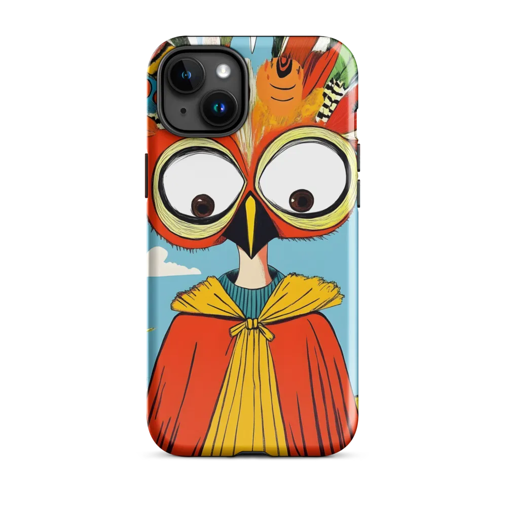 A Whimsical Encounter: The Owl-Human Fusion