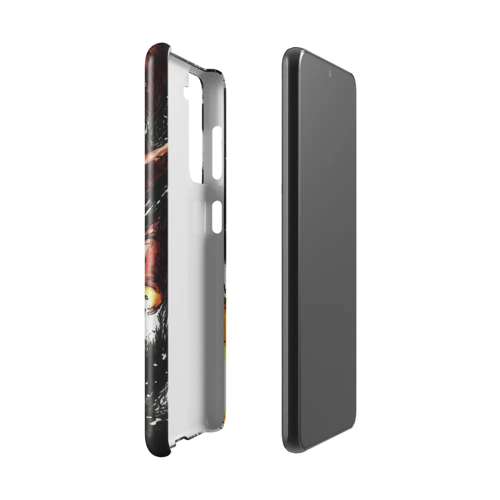 Ignition in the Abyss | Phone Case |  S21 | Snap Case | Glossy