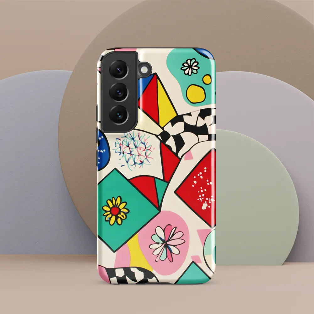 Joyful Geometry: A Playful Dance of Shapes and Colors