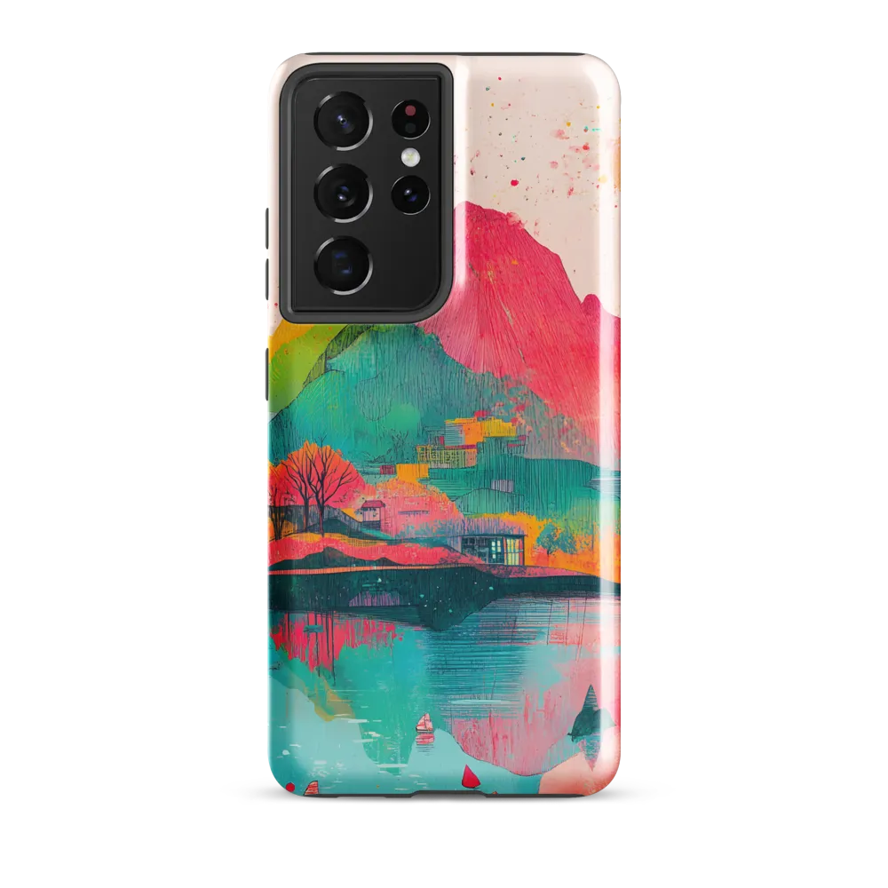 Vibrant Serenity: A Surreal Landscape