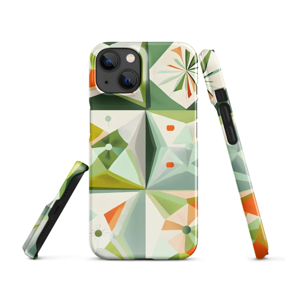 Harmonic Geometric Symphony | Phone Case |  14 | Snap Case | Glossy
