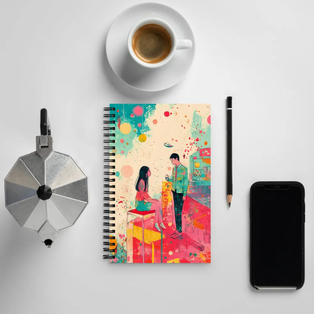 Moments Between Us | Spiral Notebook