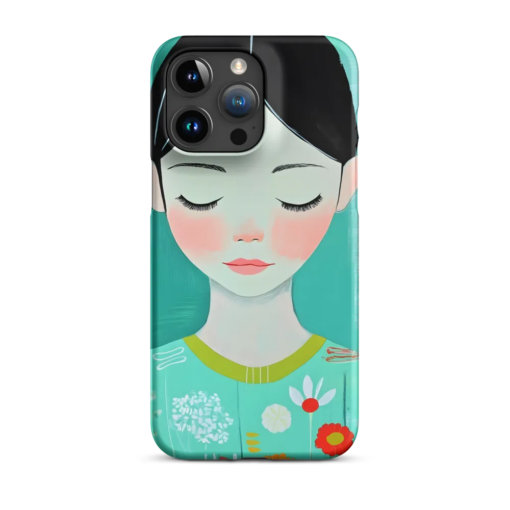 Tranquil Blossom | Phone Case |  15 Pro Max | Snap Case | Matte