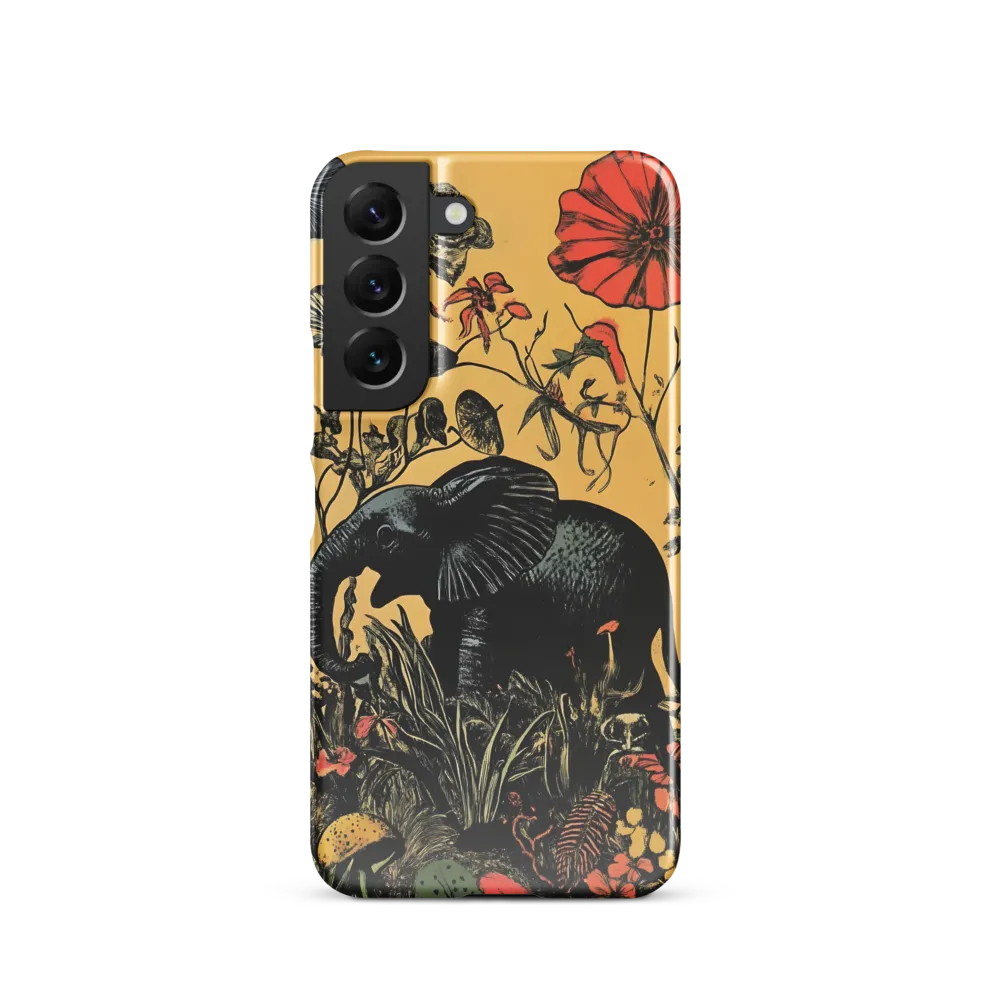 Floral Majesty: The Elephant's Sanctuary