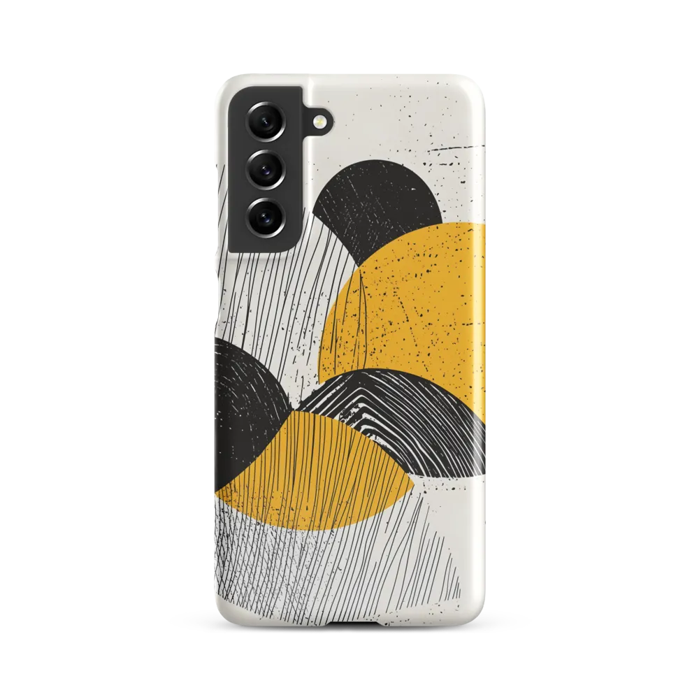 Dynamic Harmony in Black and Yellow