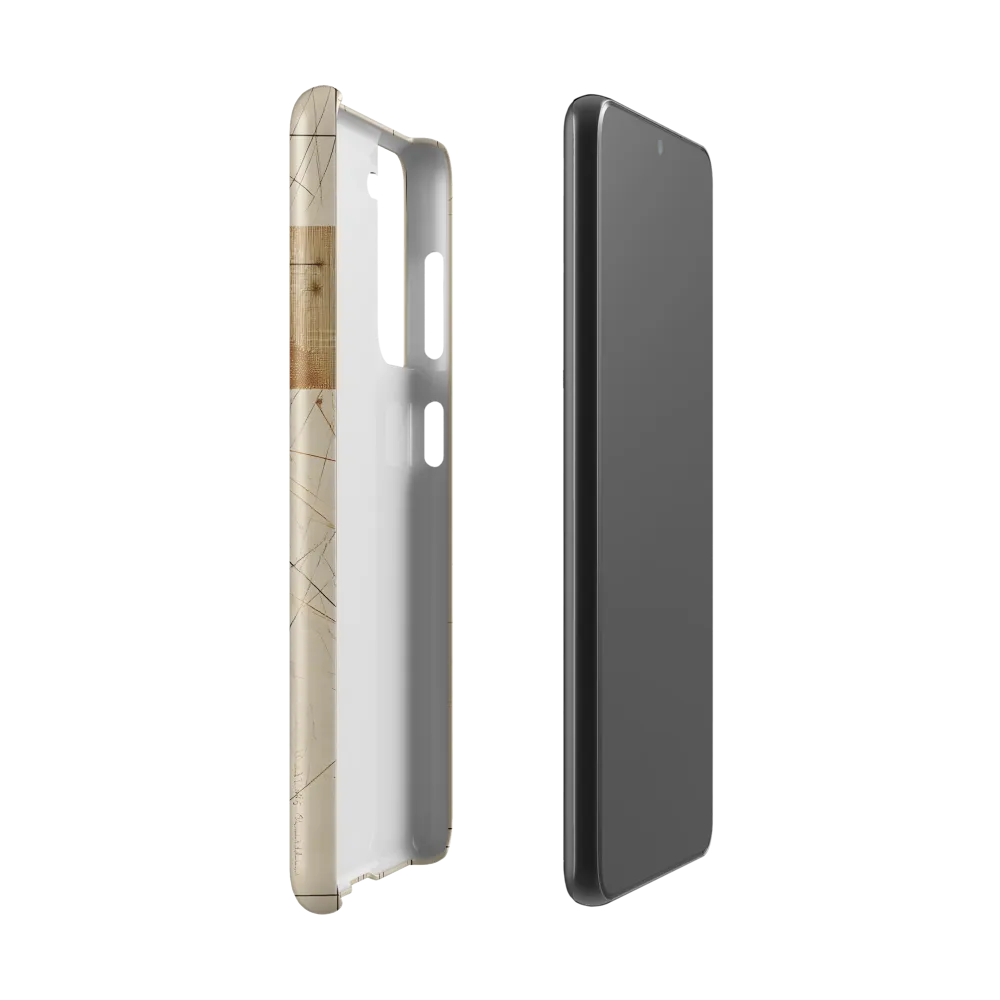 Elegance in Lines | Phone Case |  S21 | Snap Case | Matte