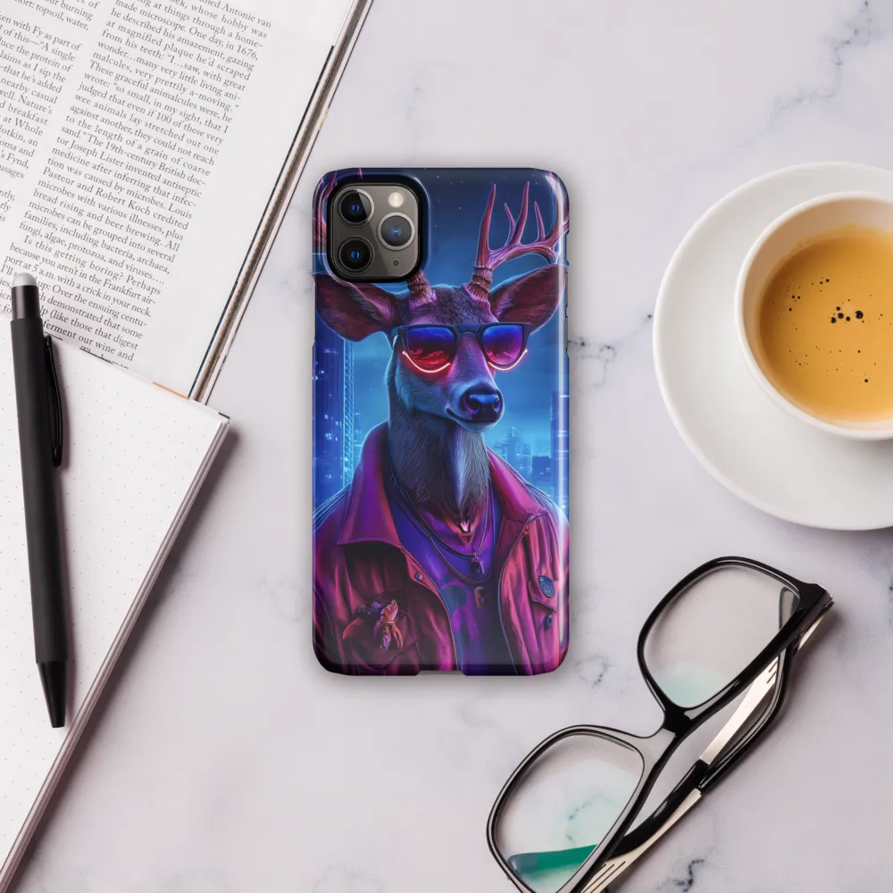 Urban Serenade: The Cool Deer | Phone Case |  11 Pro Max | Snap Case | Glossy