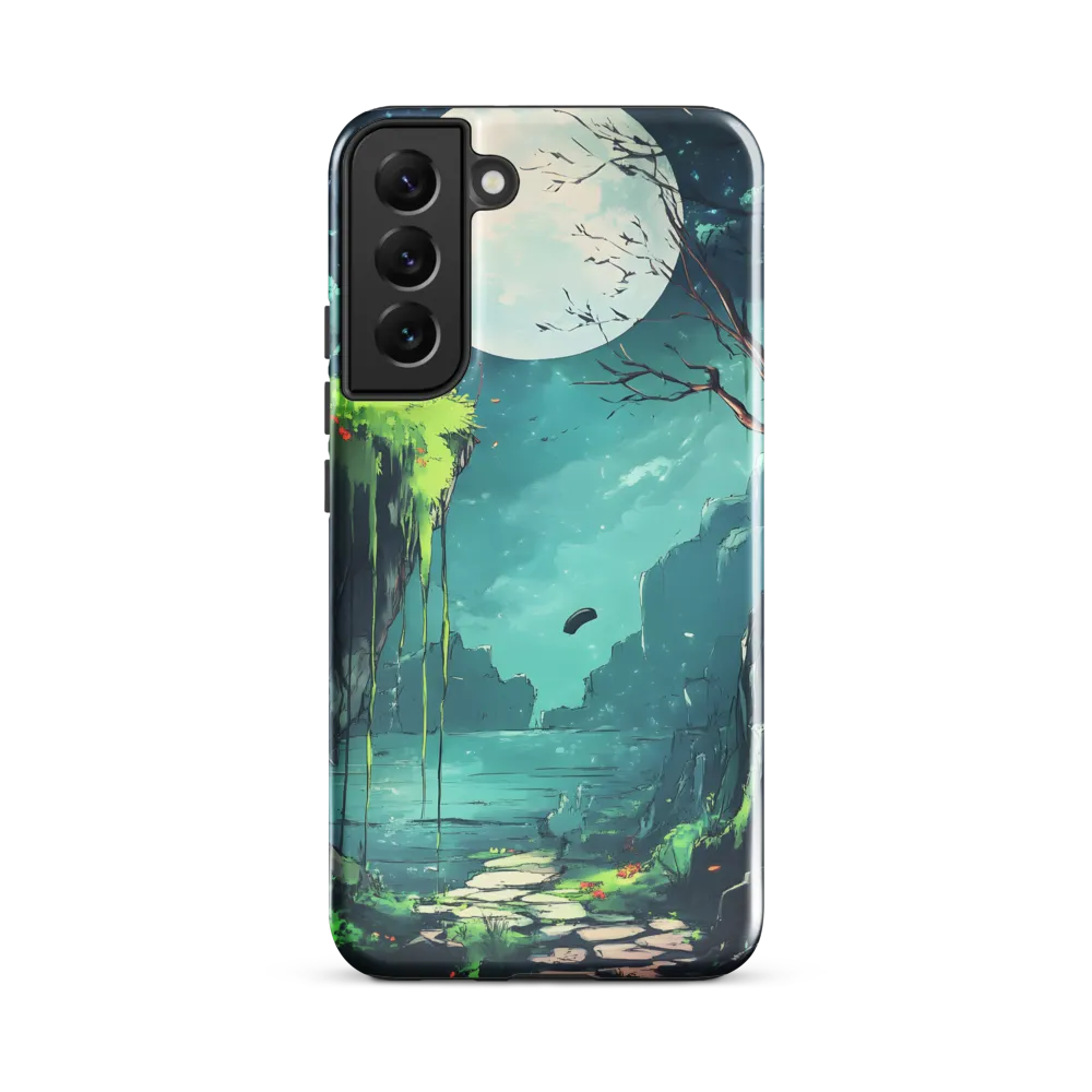 Moonlit Serenity: A Fantastical Landscape