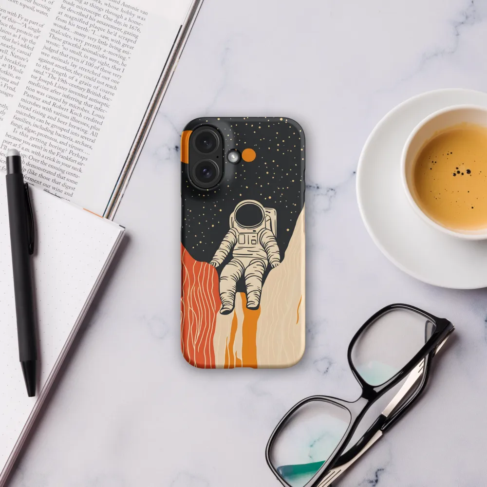 Exploration on the Edge | Phone Case |  16 | Snap Case | Matte