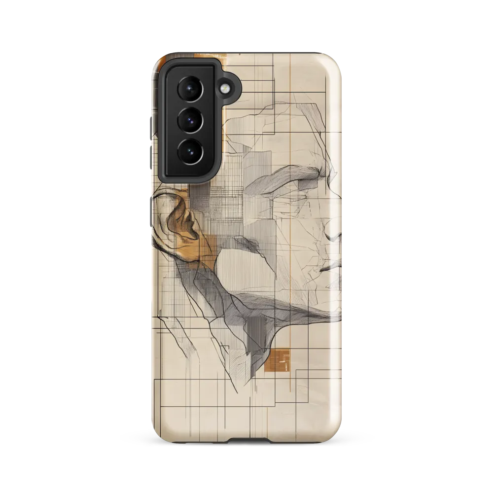Geometric Reverie | Phone Case |  S21 FE | Tough Case | Glossy