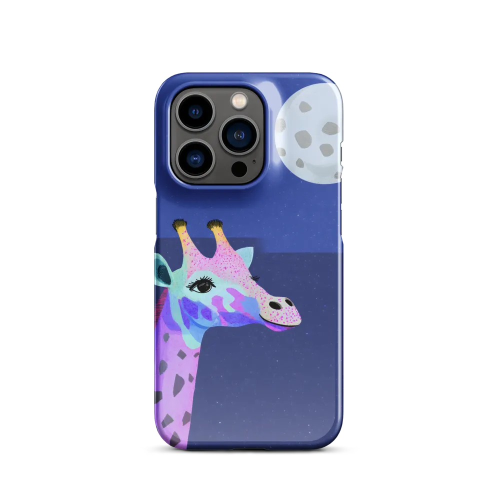 Whimsical Giraffe Under the Stars