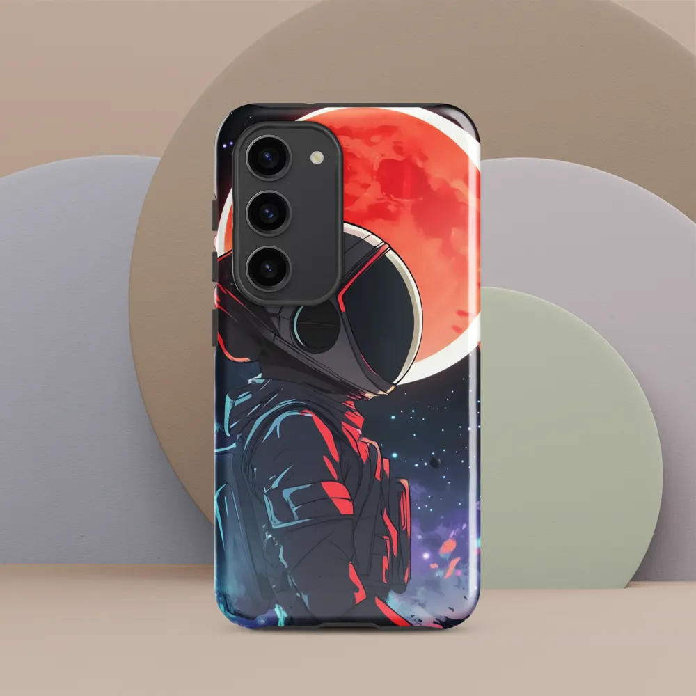 Celestial Voyage: The Dream of an Astronaut | Phone Case |  S23 | Tough Case | Glossy