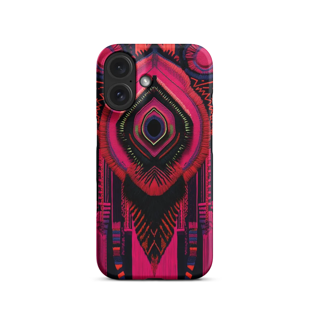 Neon Medallion — Central Weave