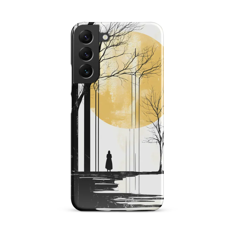 Solitude Under the Yellow Sun | Phone Case |  S22 Plus | Snap Case | Glossy
