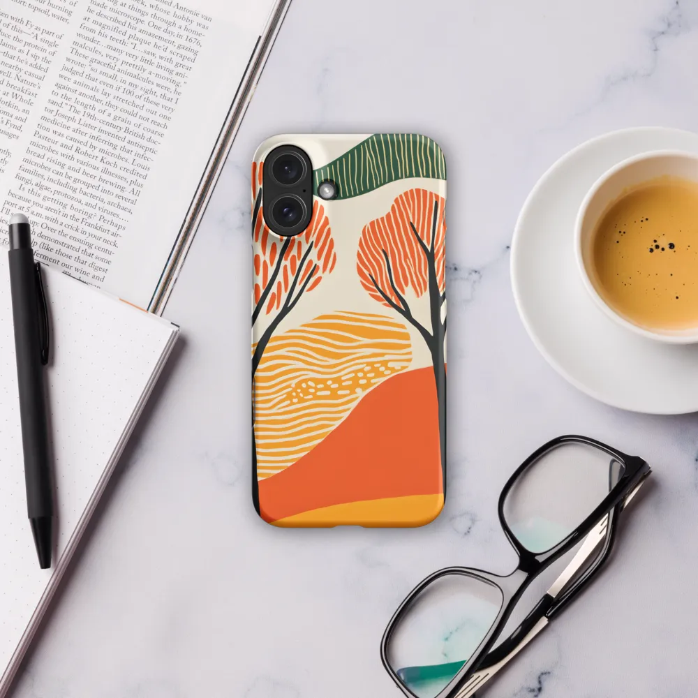 Rhythms of Nature | Phone Case |  16 Plus | Snap Case | Matte