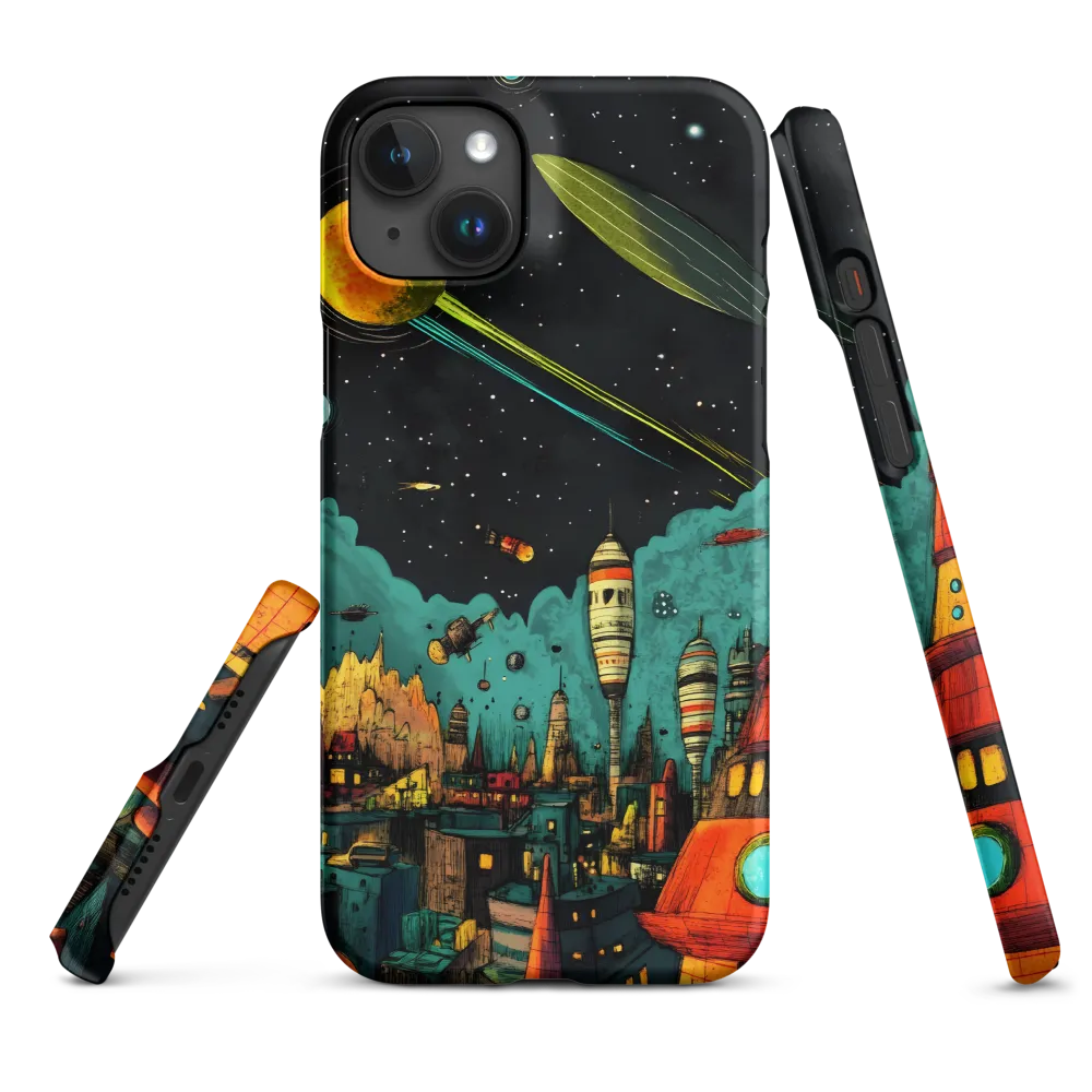 Galactic Cityscape: A Journey Through Imagination