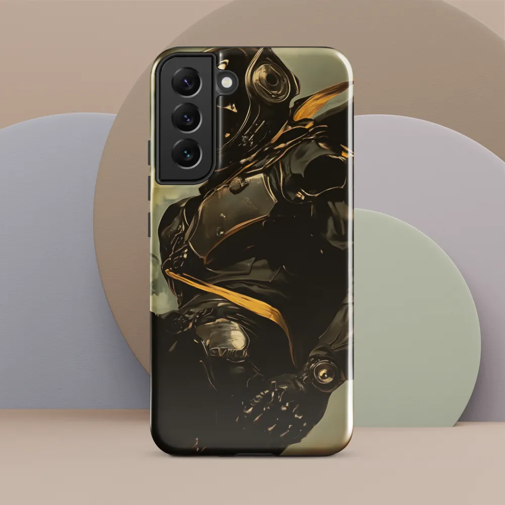Ethereal Explorer: The Enigmatic Astronaut | Phone Case |  S22 Plus | Tough Case | Glossy