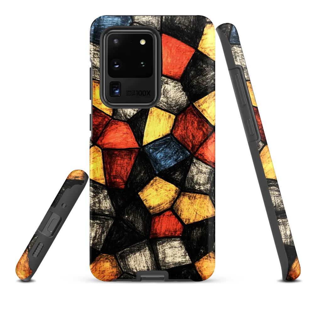 Interwoven Geometry | Phone Case |  S20 Ultra | Tough Case | Matte