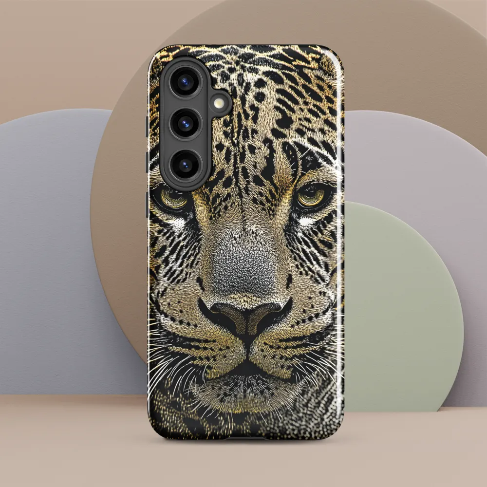 The Majestic Gaze: Portrait of a Leopard