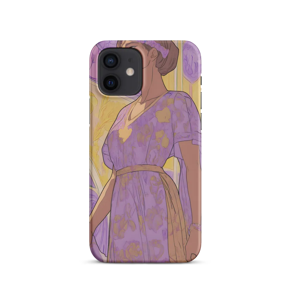 Elegance in Floral Harmony | Phone Case |  12 | Snap Case | Matte
