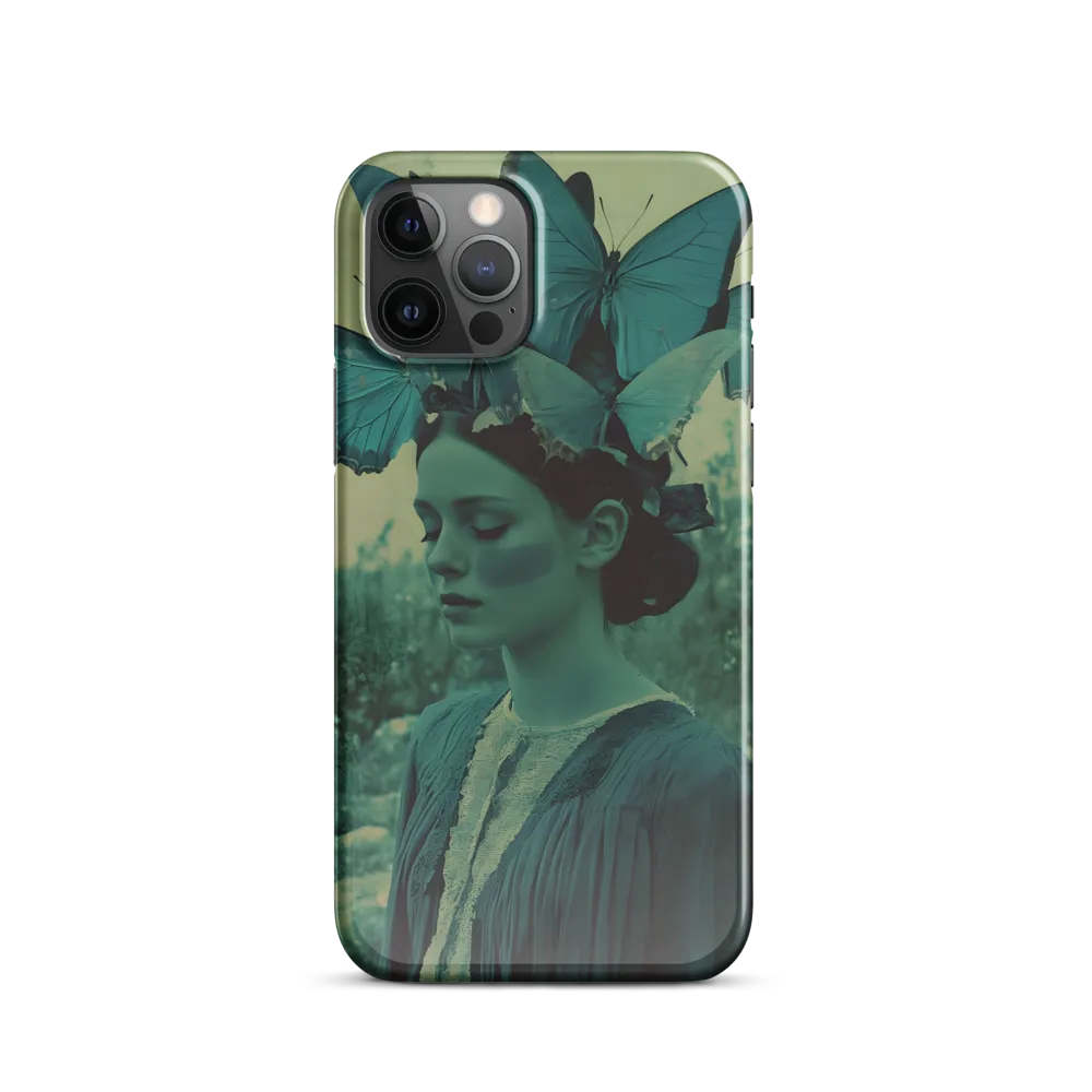 Crown of Teal Butterflies