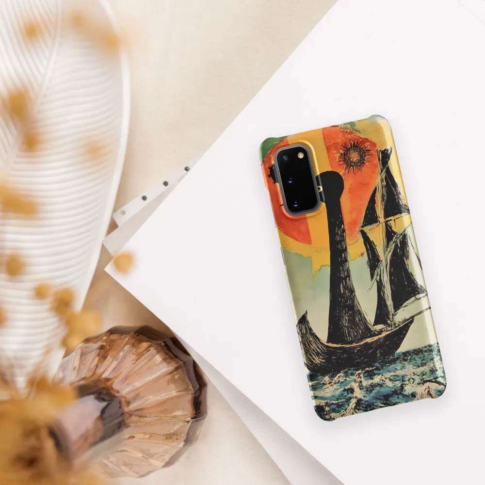 Sailing into the Surreal | Phone Case |  S20 | Snap Case | Matte