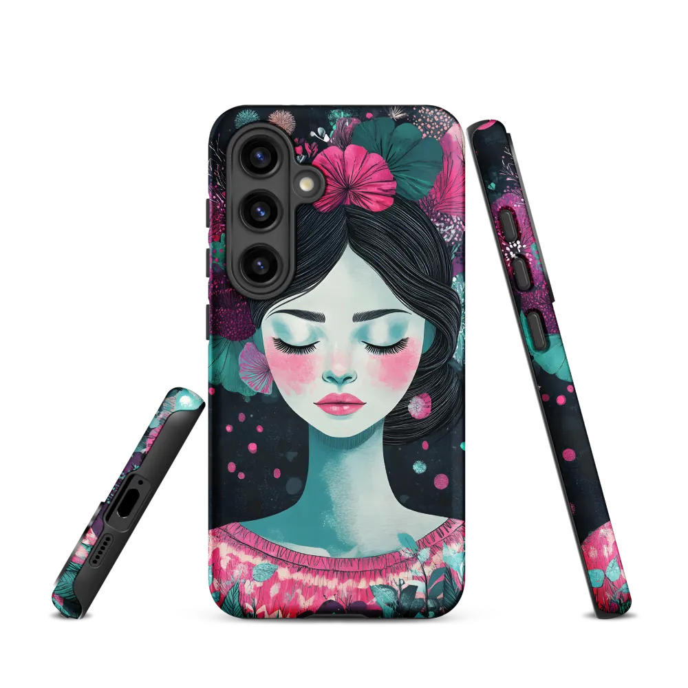 Embrace of Floral Serenity