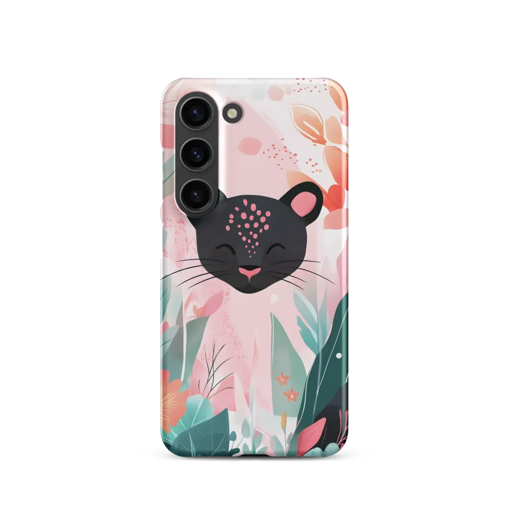 Whimsical Panther in Bloom