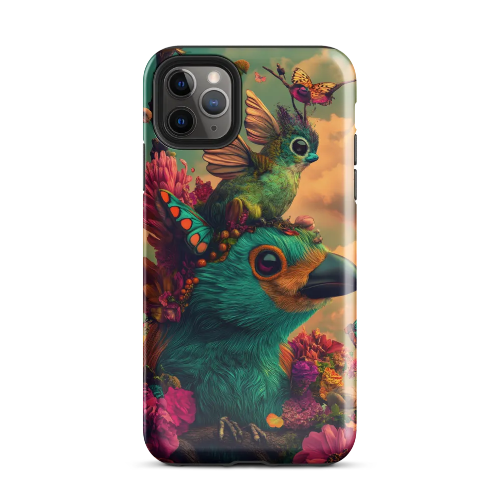 Whimsical Avian Fantasy | Phone Case |  11 Pro Max | Tough Case | Glossy