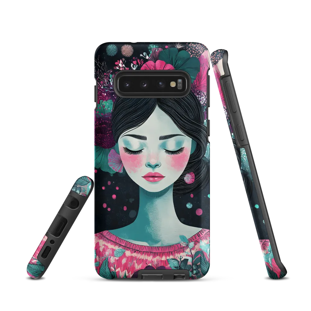Embrace of Floral Serenity