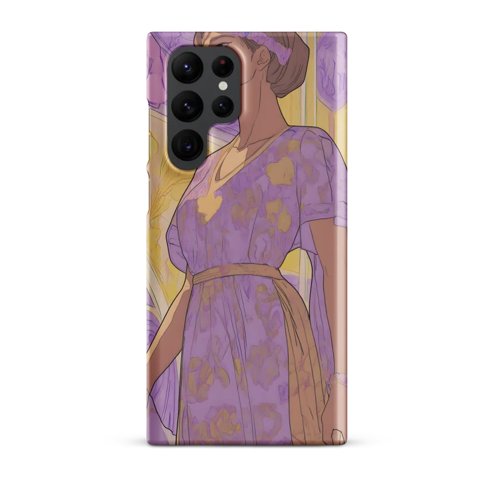 Elegance in Floral Harmony | Phone Case |  S22 Ultra | Snap Case | Matte