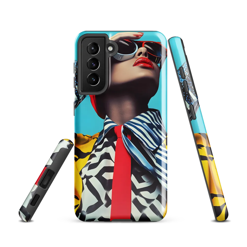 Chic Confidence in Bold Patterns