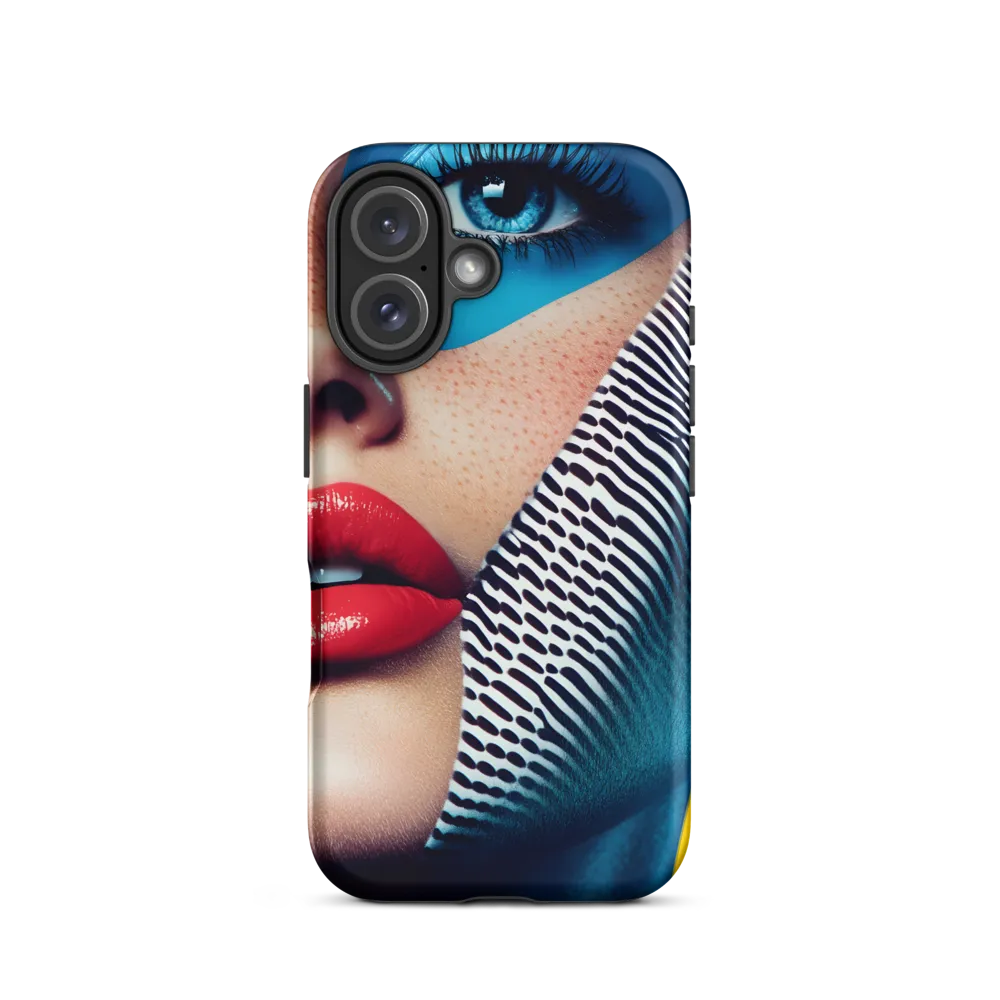 Bold Expressions: A Modern Portrait | Phone Case